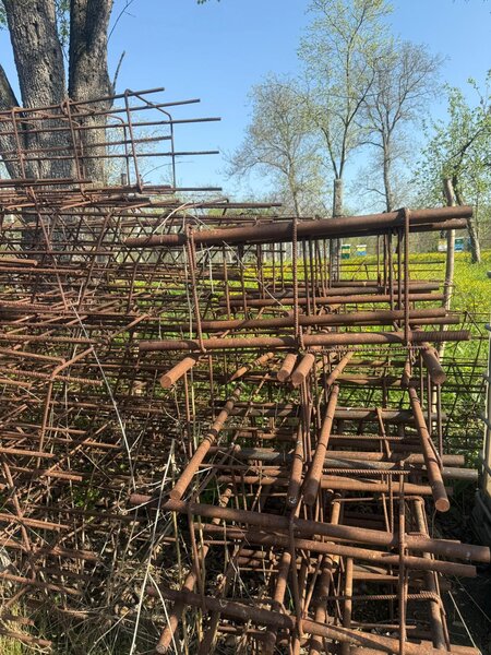 Hala metalica demontabila 7,30 × 28 m, stalpi 6 m (+1,25 m ferme)